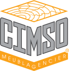 Le logo de cimso menuiserie sur mesure